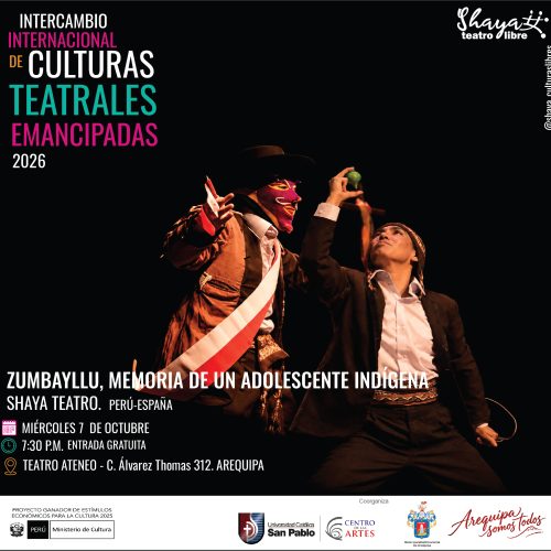 7.10.26 Shaya Teatro. Arequipa 7.10.26 Shaya Teatro. Arequipa